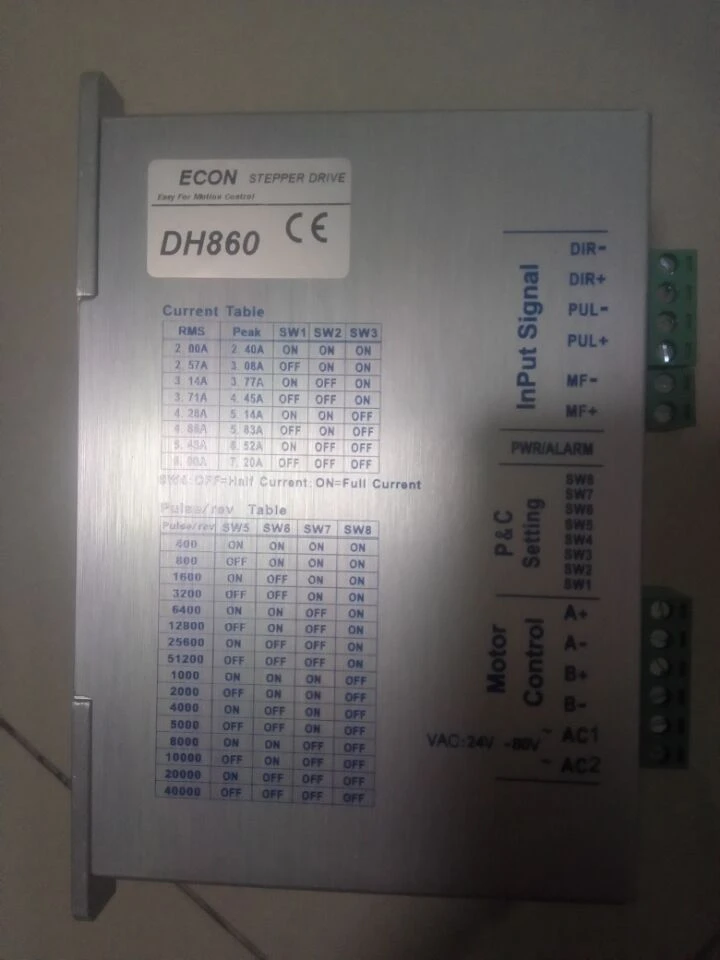 Poljska kupcu kupnju Stepper Motor kontroler DH860 za Test